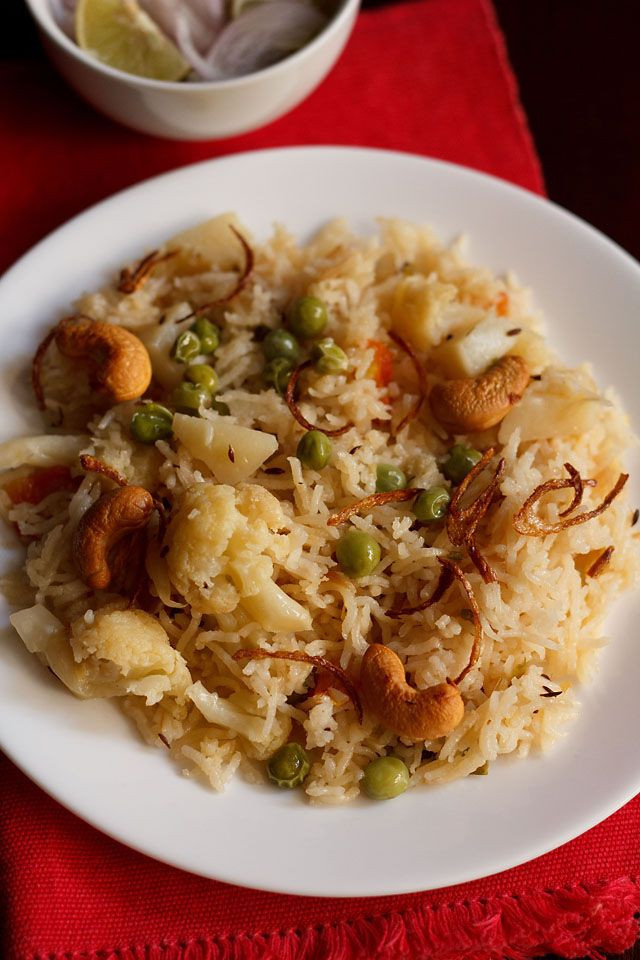 Vegetarian Pressure Cooker Recipes
 Ve able pulao recipe in pressure cooker