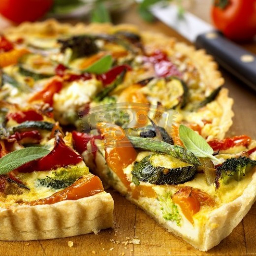 Vegetarian Quiche Recipe
 Ve arian Quiche a recipe with wholemeal pastry