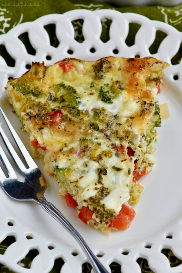 Vegetarian Quiche Recipe
 crustless ve able quiche