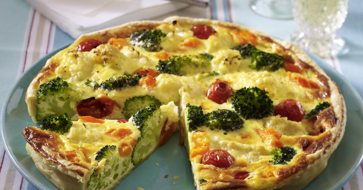 Vegetarian Quiche Recipe
 Ve able Quiche