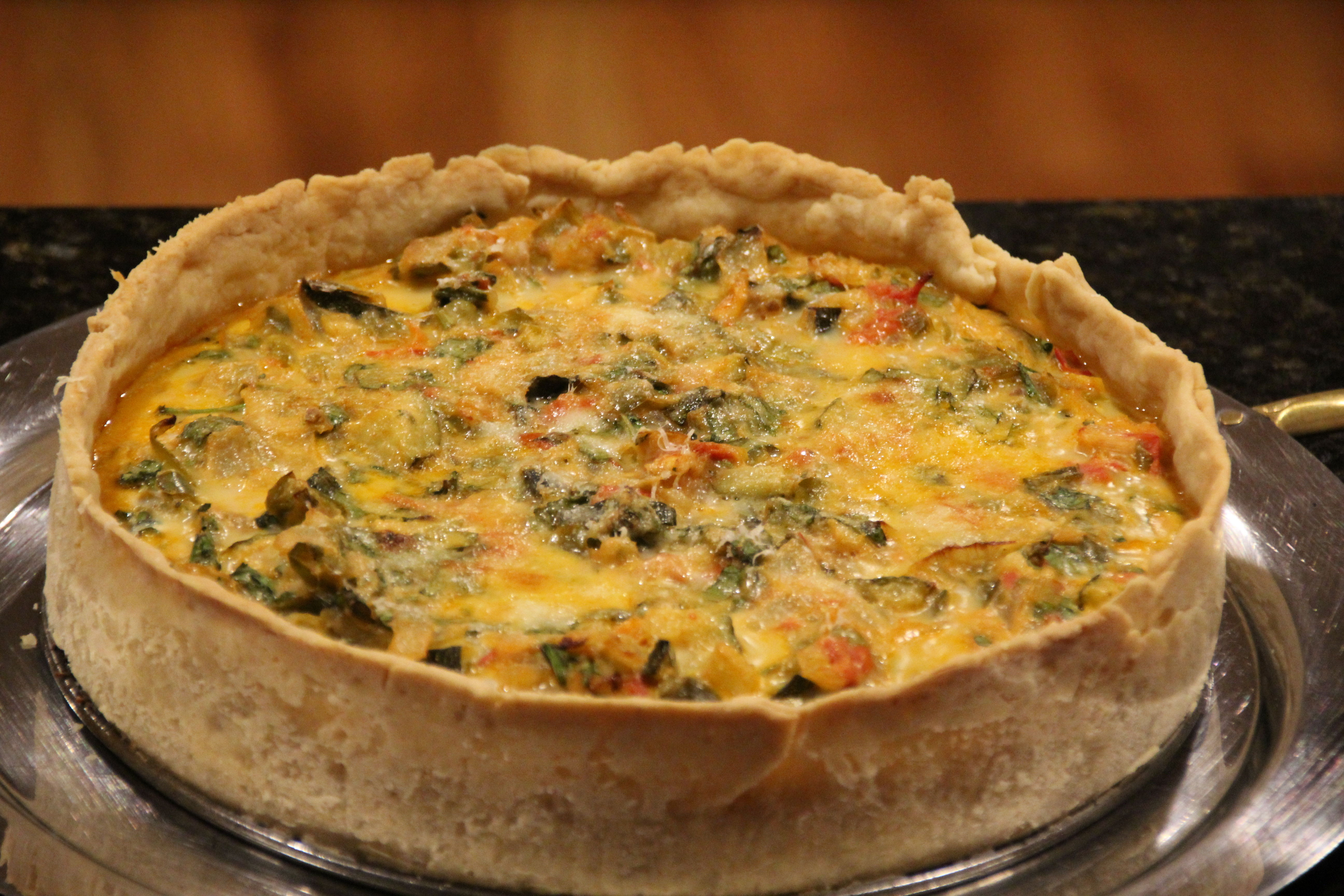 Vegetarian Quiche Recipe
 Rustic ve arian quiche recipe All recipes UK