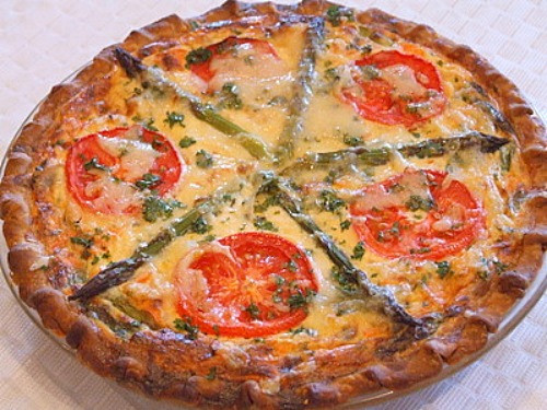 Vegetarian Quiche Recipe
 Garden Ve able Quiche