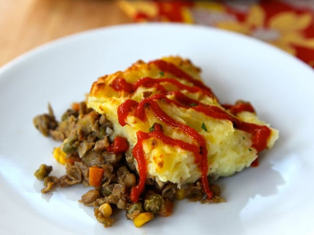 Vegetarian Shepherds Pie
 Ve arian Shepherd s Pie