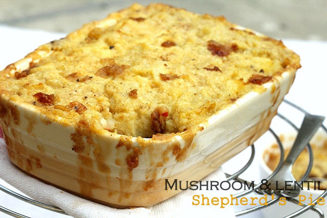 Vegetarian Shepherds Pie
 Ve arian Shepherd’s Pie Recipe