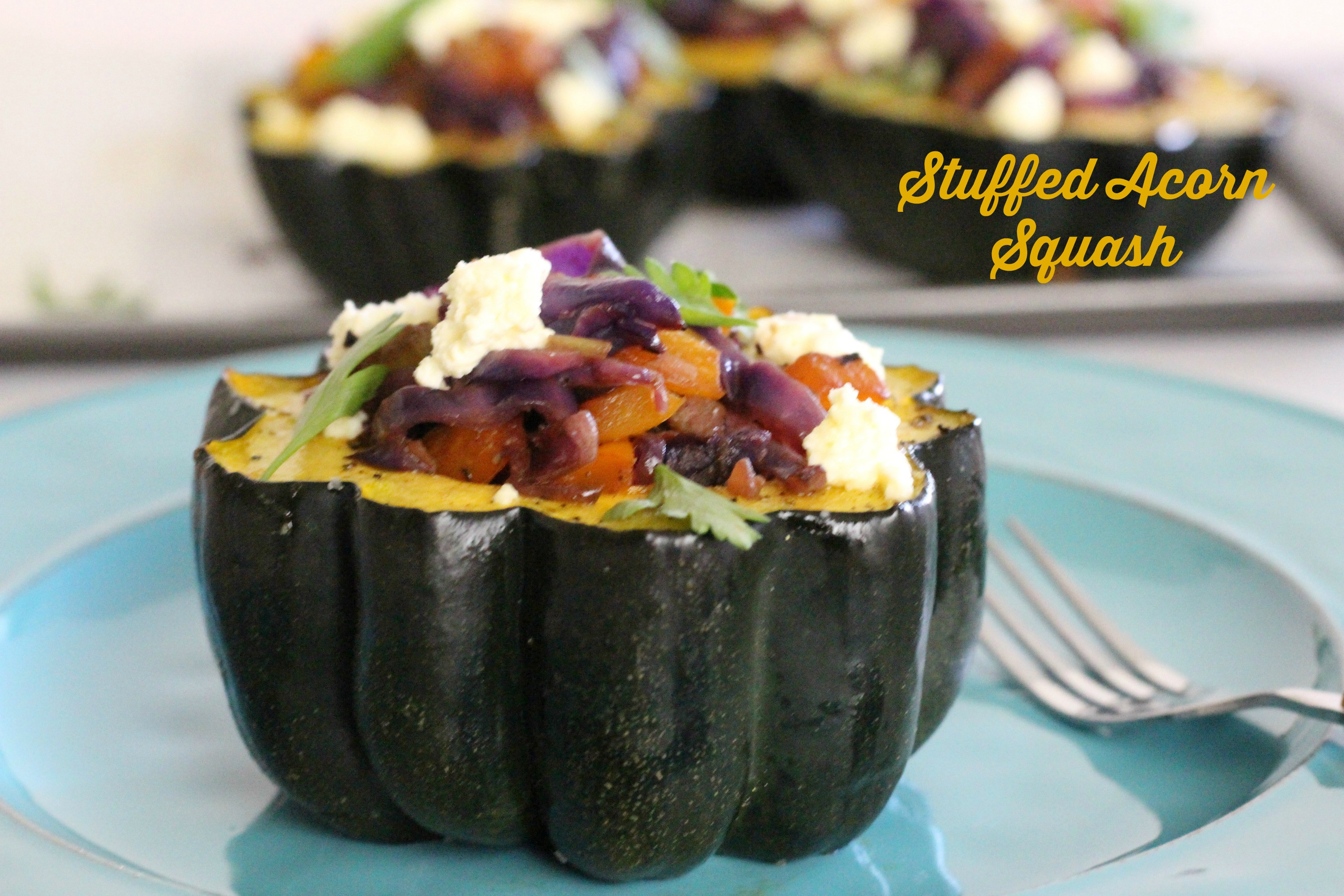 Vegetarian Stuffed Acorn Squash
 Ve arian Stuffed Acorn Squash Amanda s Plate