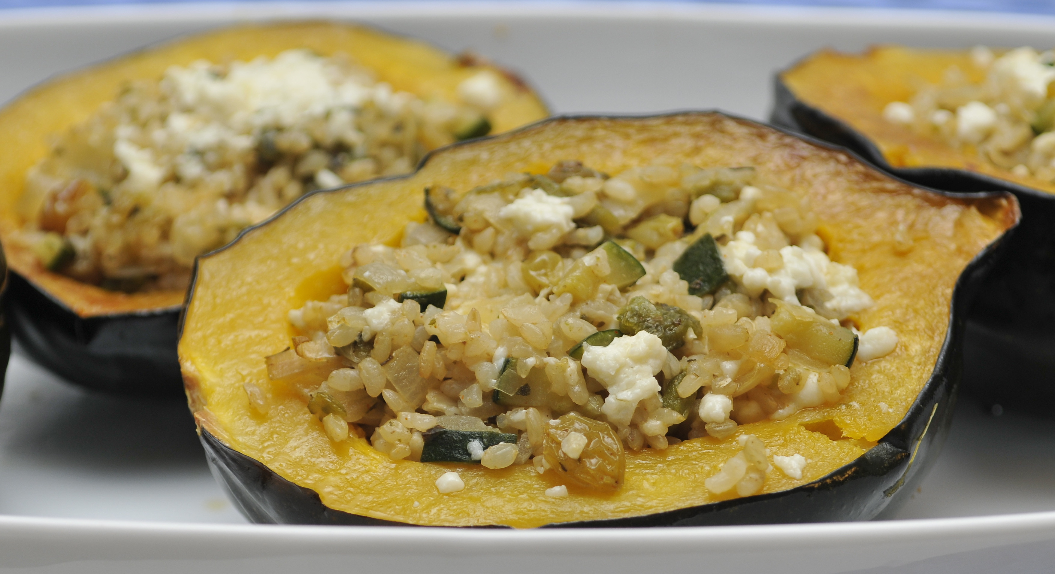 Vegetarian Stuffed Acorn Squash
 Stuffed Acorn Squash