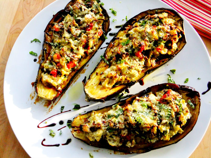 Vegetarian Stuffed Eggplant
 Gallery Ve arian Stuffed Eggplant Recipes