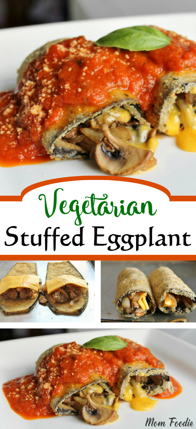 Vegetarian Stuffed Eggplant
 Ve arian Stuffed Eggplant Recipe Easy Meatless Meal