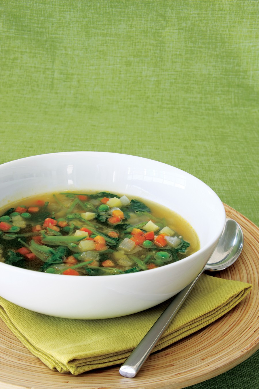 Vegetarian Times Recipes
 Spring Ve able Minestrone Recipe