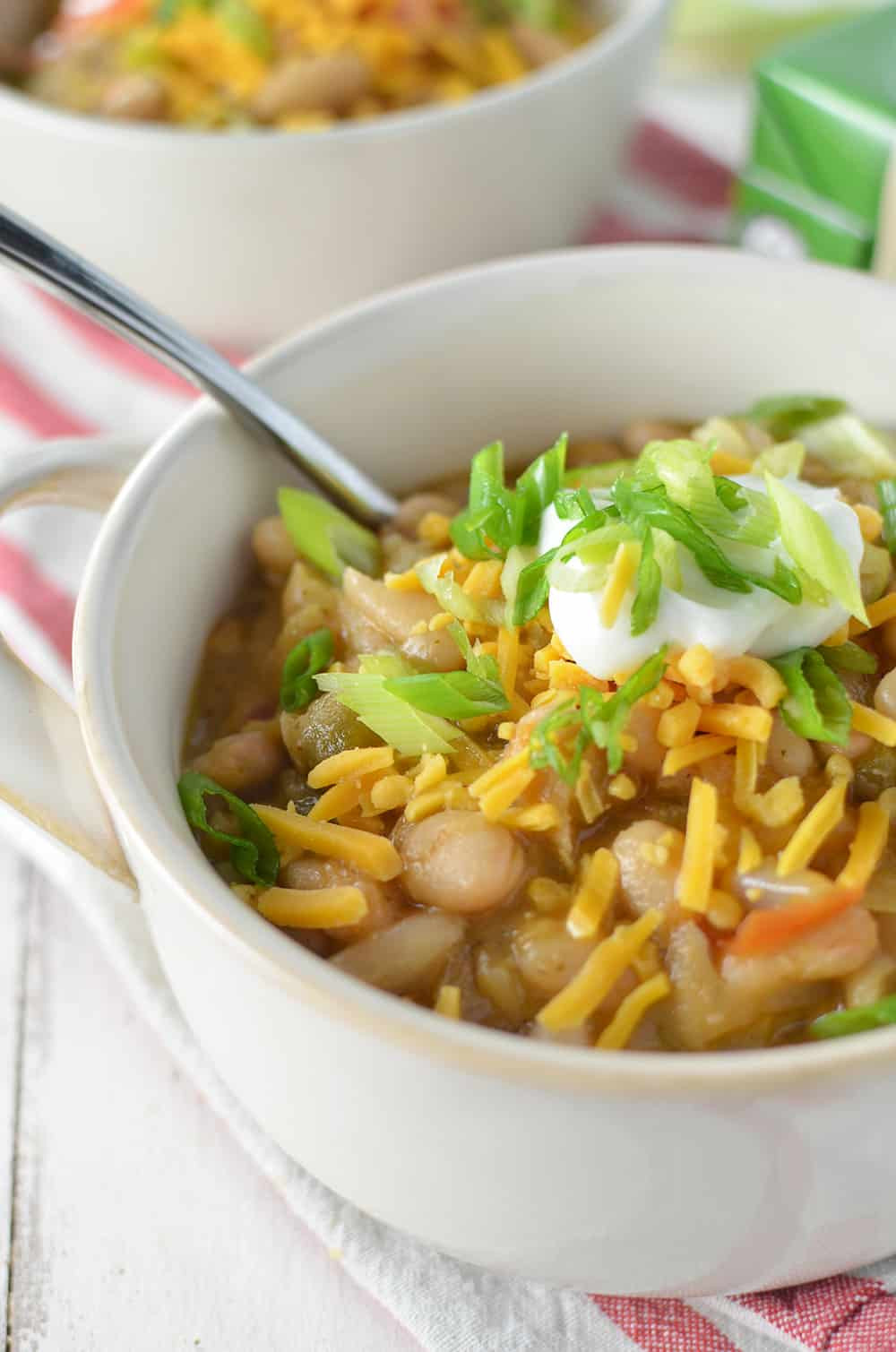 Vegetarian White Bean Chili
 Ve arian White Bean Chili Delish Knowledge