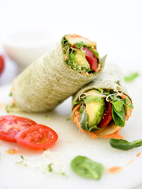 Vegetarian Wrap Recipes
 Hummus Veggie Wrap Plus 10 Heavenly Hummus Recipes to Make