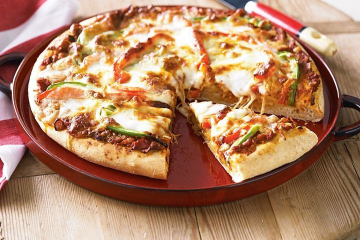 Veggie Pizza Recipe
 Ve arian pizza