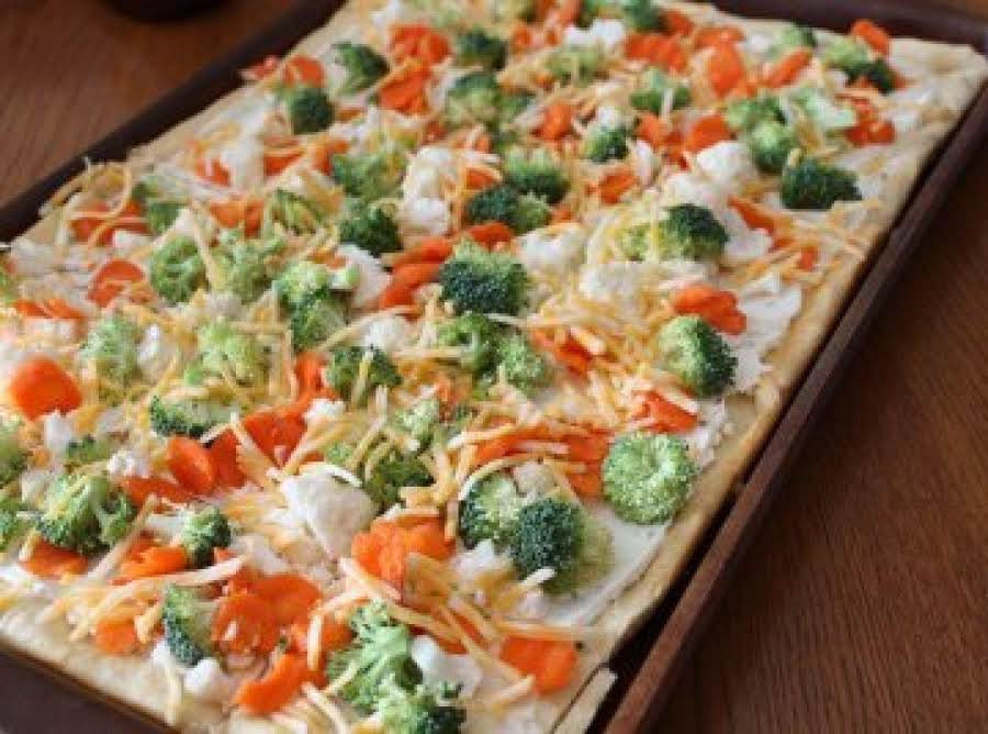 Veggie Pizza Recipe
 Veggie Pizza Recipe 3