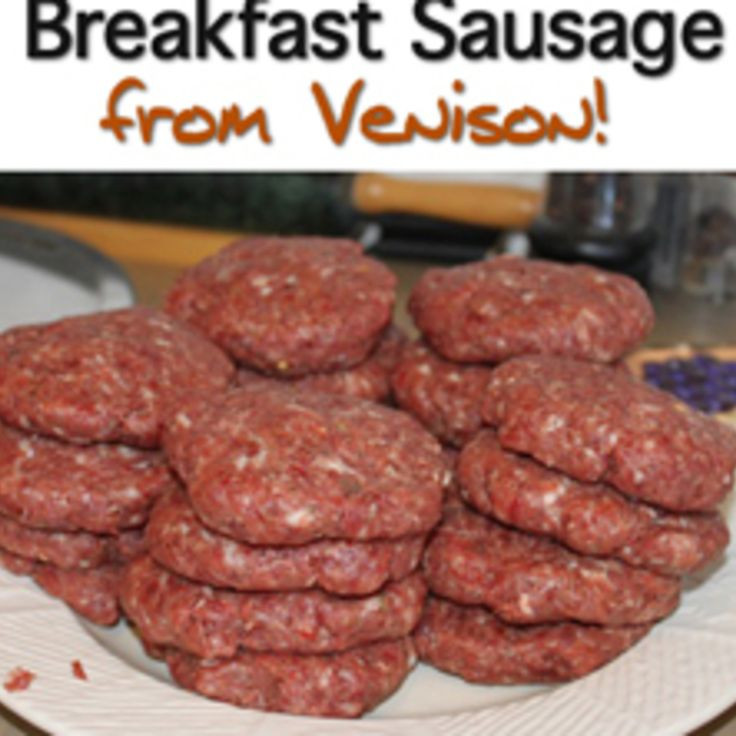 Venison Breakfast Sausage Recipe
 venison sausage meatballs