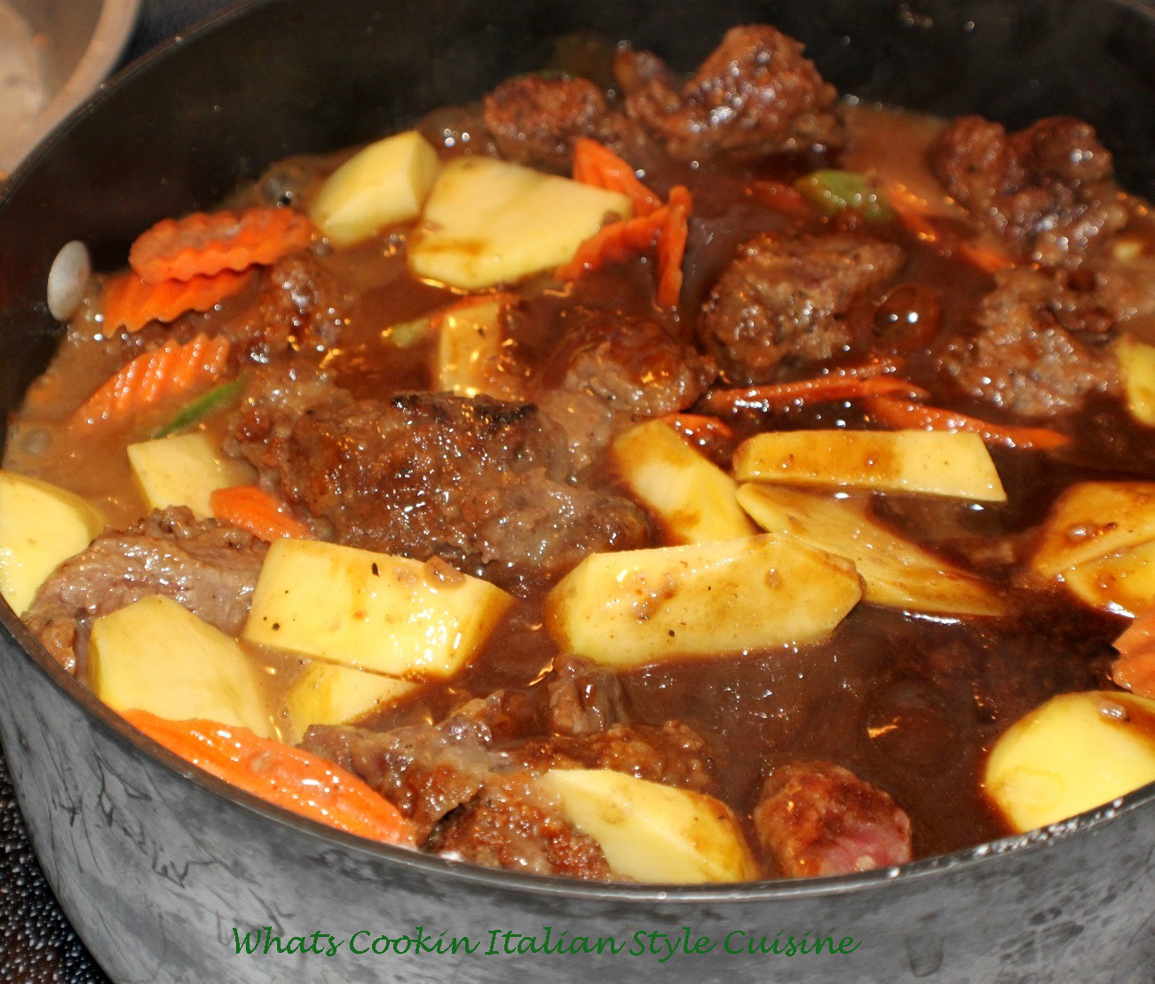 Venison Stew Recipe
 What s Cookin Italian Style Cuisine Old Fashion Venison