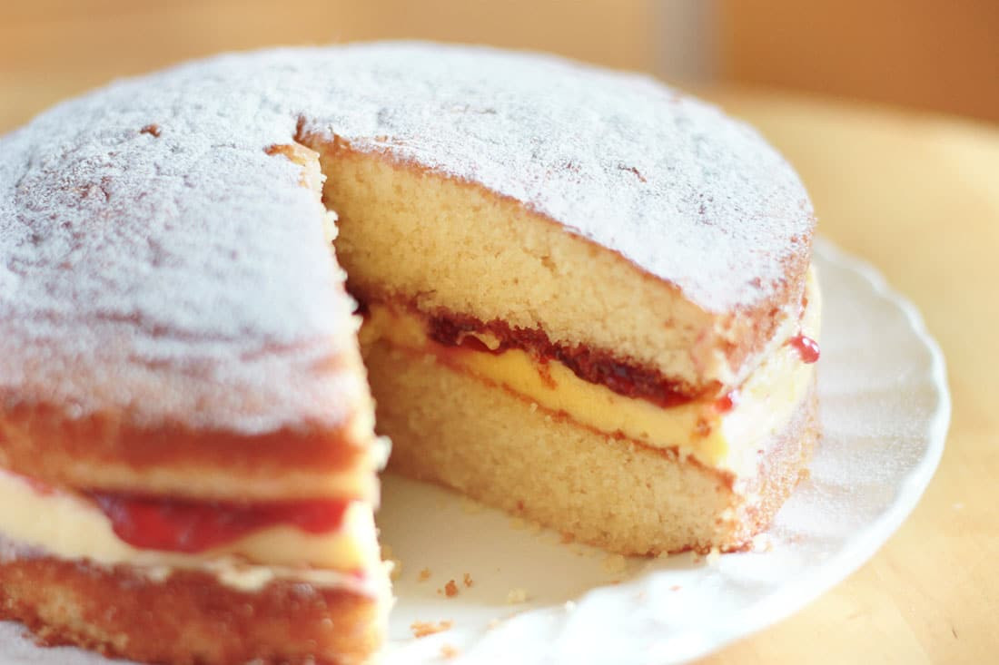 Victoria Sponge Cake Recipe
 Victoria Sponge Cake with Butter Cream Erren s Kitchen