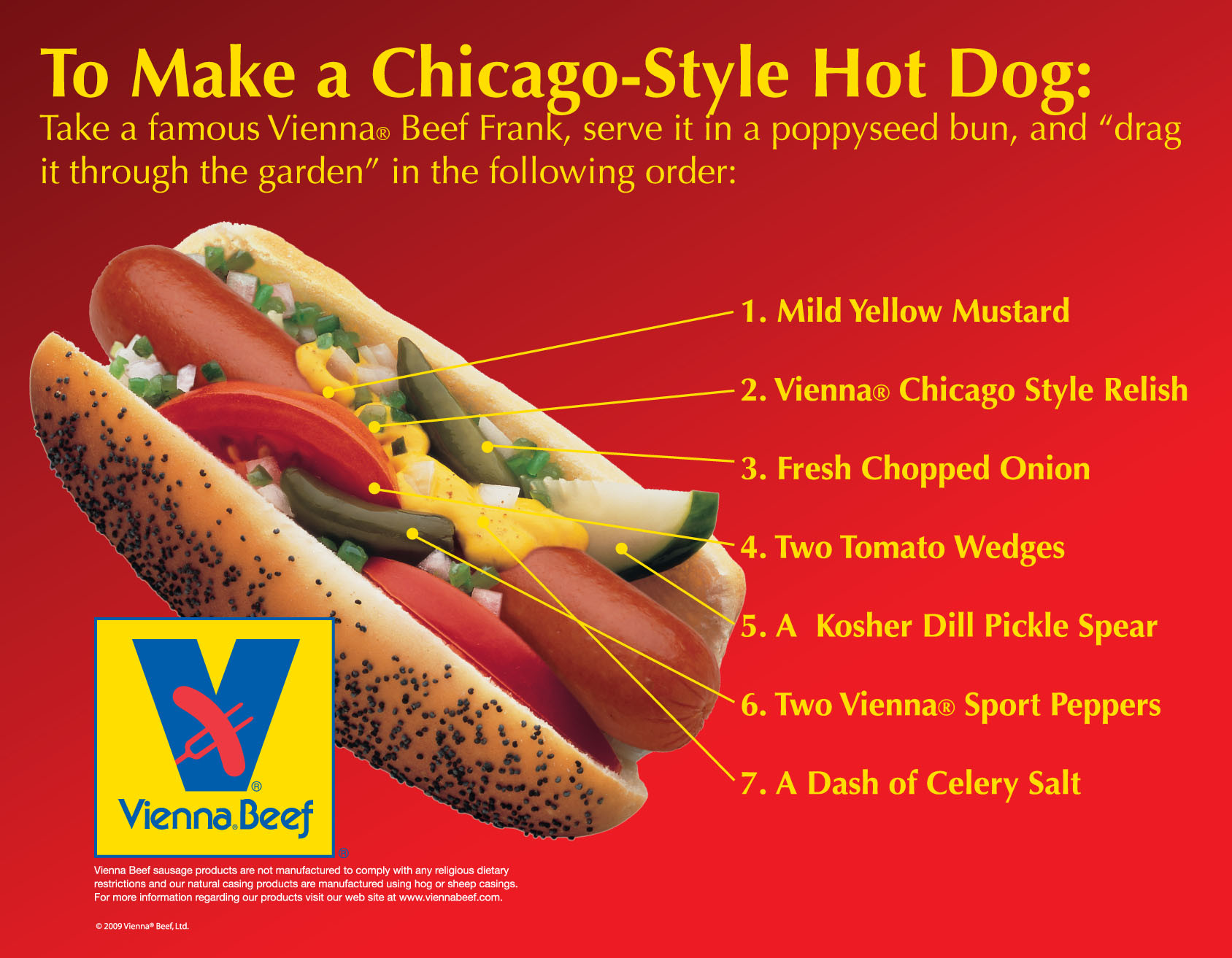 Vienna Beef Hot Dogs
 Chicago’s Top Dog Vienna Beef’s Bob Schwartz