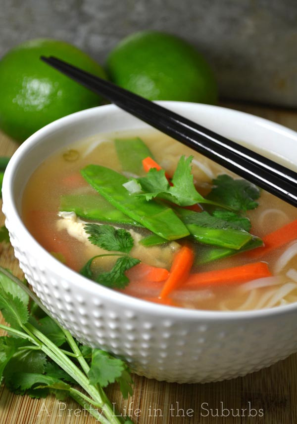 Vietnamese Chicken Soup
 Vietnamese Chicken Noodle Soup A Pretty Life In The Suburbs