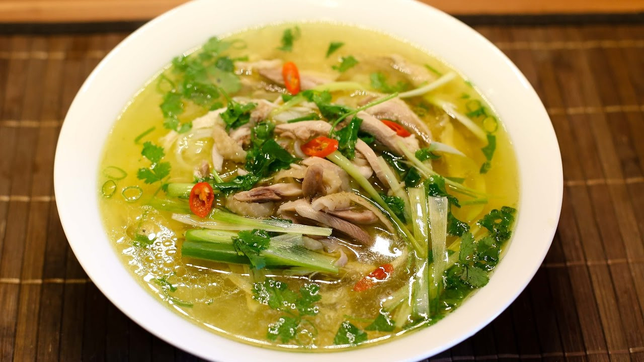 Vietnamese Chicken Soup
 PHO GA Vietnamese Chicken Noodle Soup