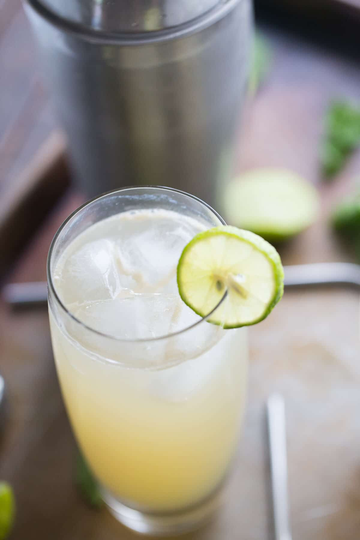 Vodka Collins Drinks
 Key Lime Vodka Collins LemonsforLulu