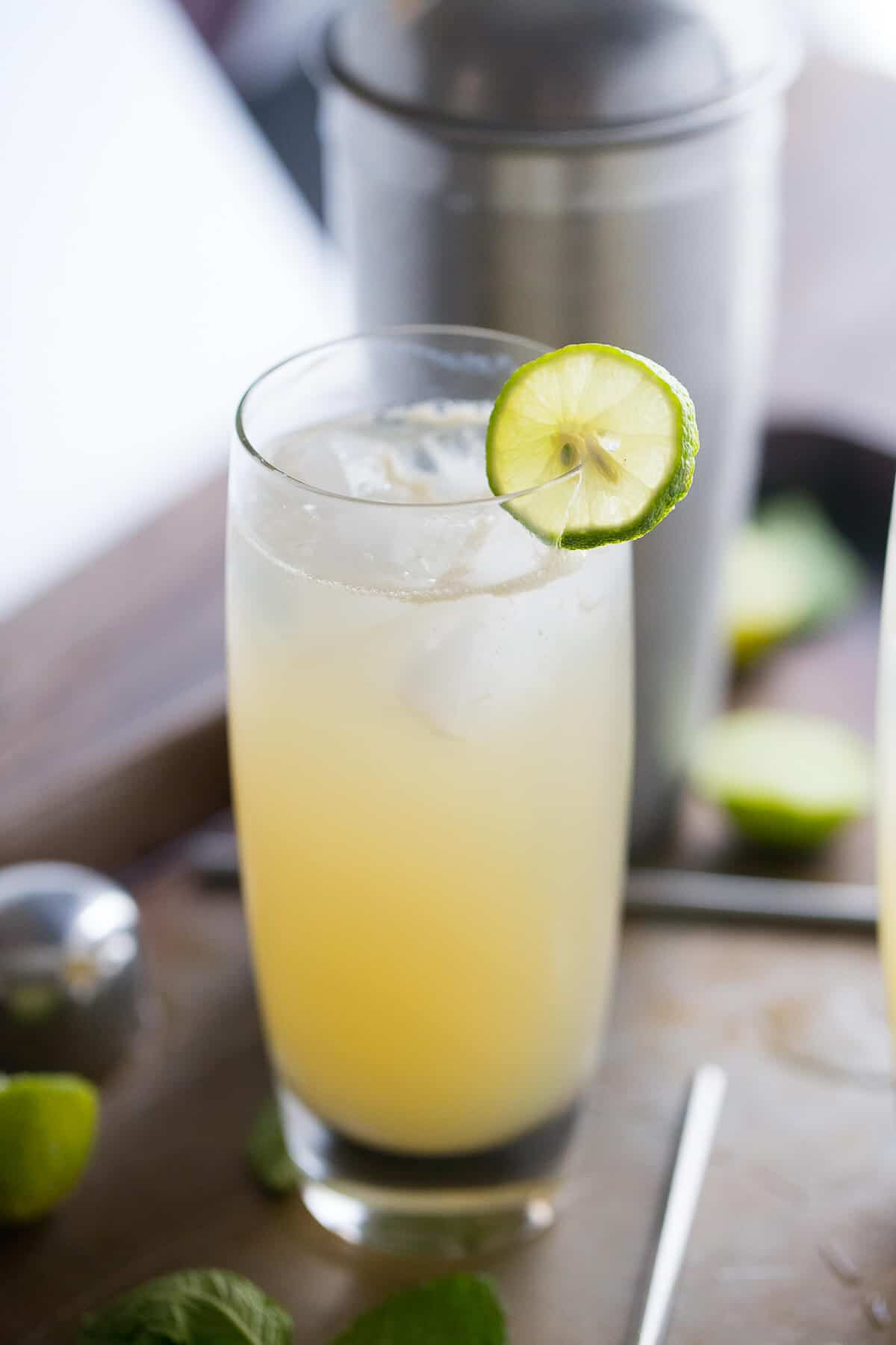 Vodka Collins Drinks
 Key Lime Vodka Collins LemonsforLulu