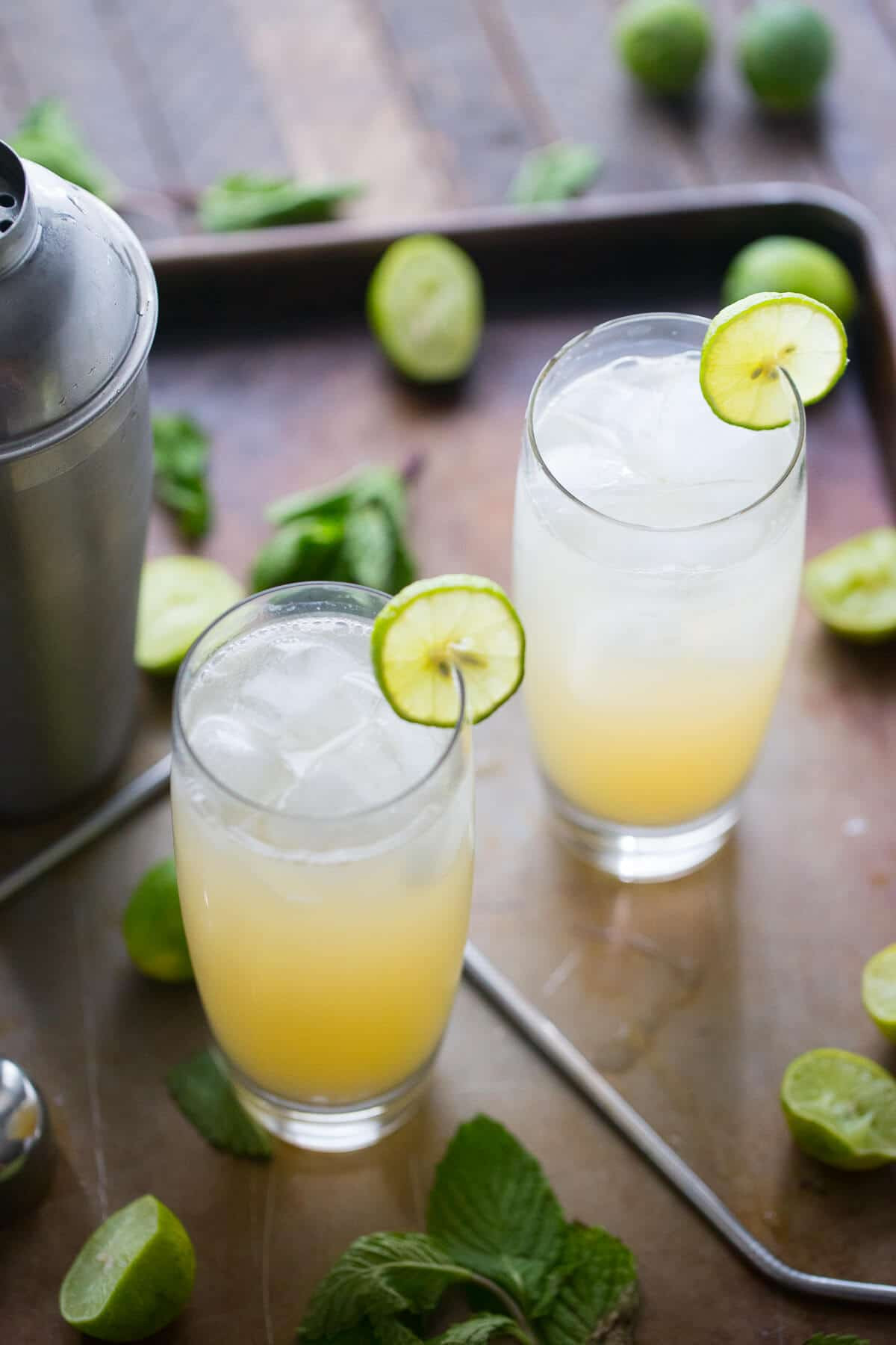 Vodka Collins Drinks
 Key Lime Vodka Collins LemonsforLulu