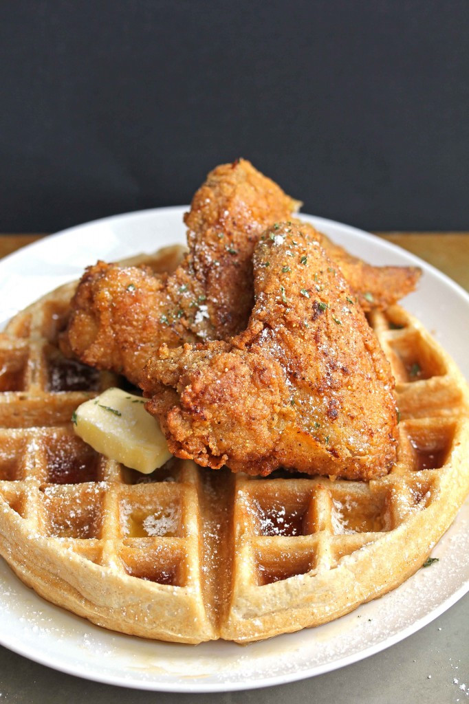 Waffles And Chicken
 Chicken And Waffles Recipe — Dishmaps