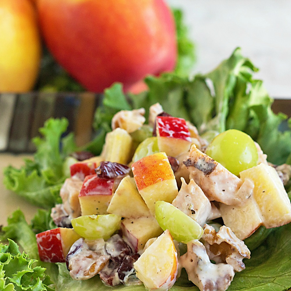 Waldorf Chicken Salad
 Healthy Chicken Waldorf Salad Recipe