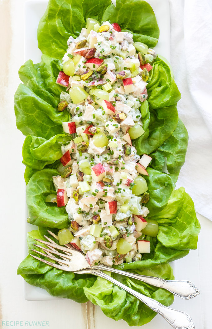 Waldorf Chicken Salad
 Healthy Grilled Chicken Waldorf Salad Recipe Runner