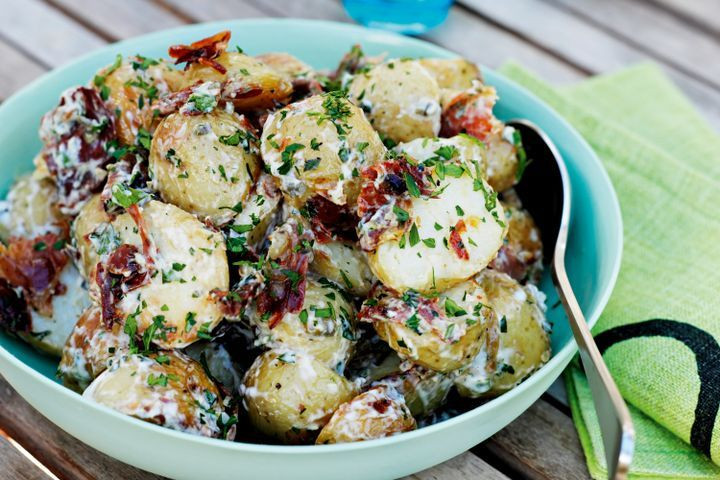 Warm Potato Salad
 Warm roast potato salad