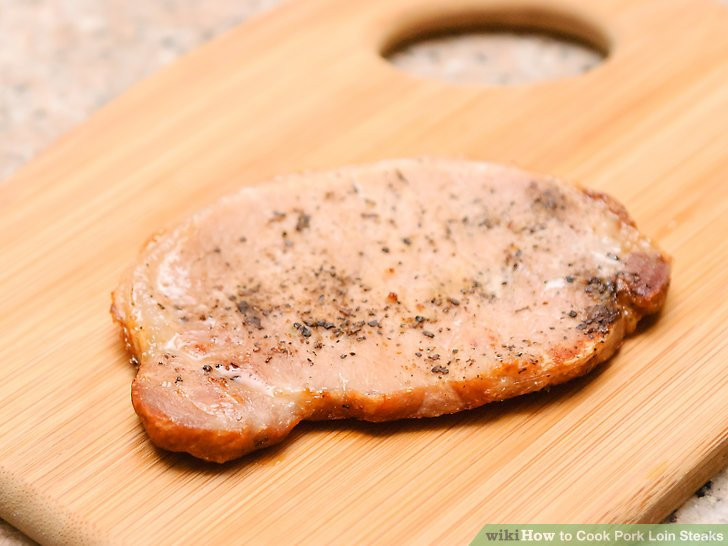 Ways To Cook Pork Loin
 4 Ways to Cook Pork Loin Steaks wikiHow
