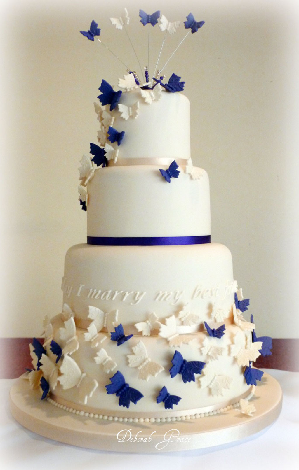 Wedding Cakes Ornaments
 Butterfly Wedding Cakes Decoration Wedding Cake Cake