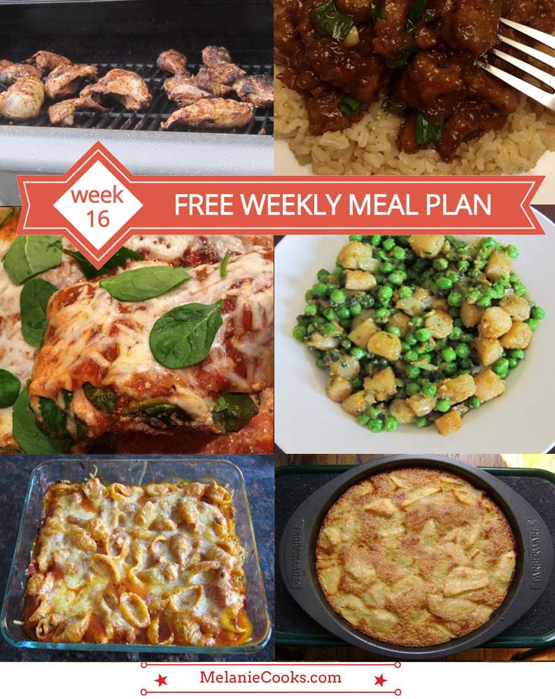 Weekly Dinner Ideas
 FREE Weekly Meal Plan – Week 16 Recipes & Dinner Ideas