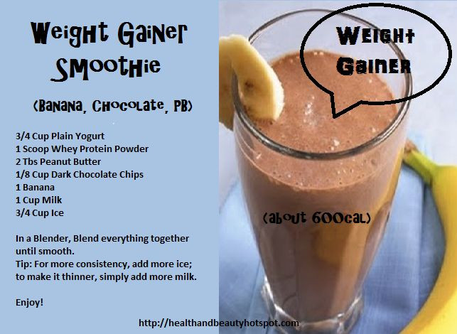 Weight Gain Smoothies
 Homemade Weight Gain Smoothies – Homemade Ftempo