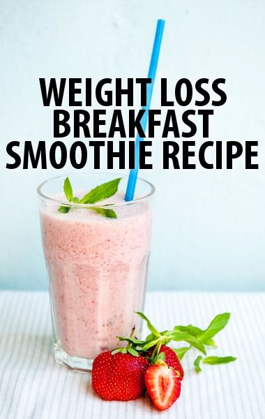 Weight Loss Breakfast Smoothies
 Dr Oz Two Week Rapid Weight Loss Diet & Breakfast Smoothie