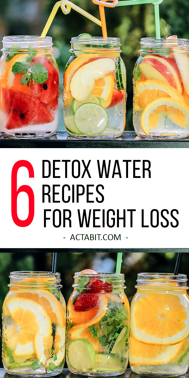 Weight Loss Recipes
 6 Detox Water Recipes for Weight Loss and Clear Skin