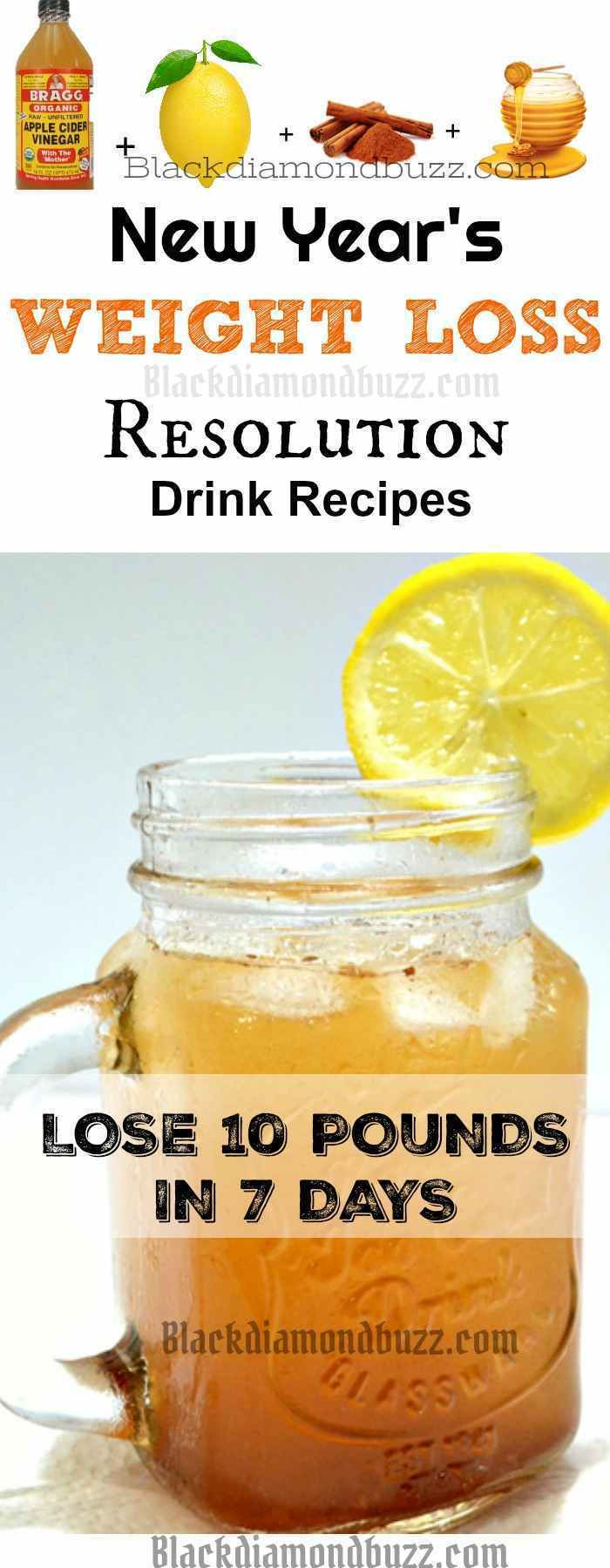 Weight Loss Recipes
 DIY Apple Cider Vinegar Detox Drink Recipe for Fat Burning