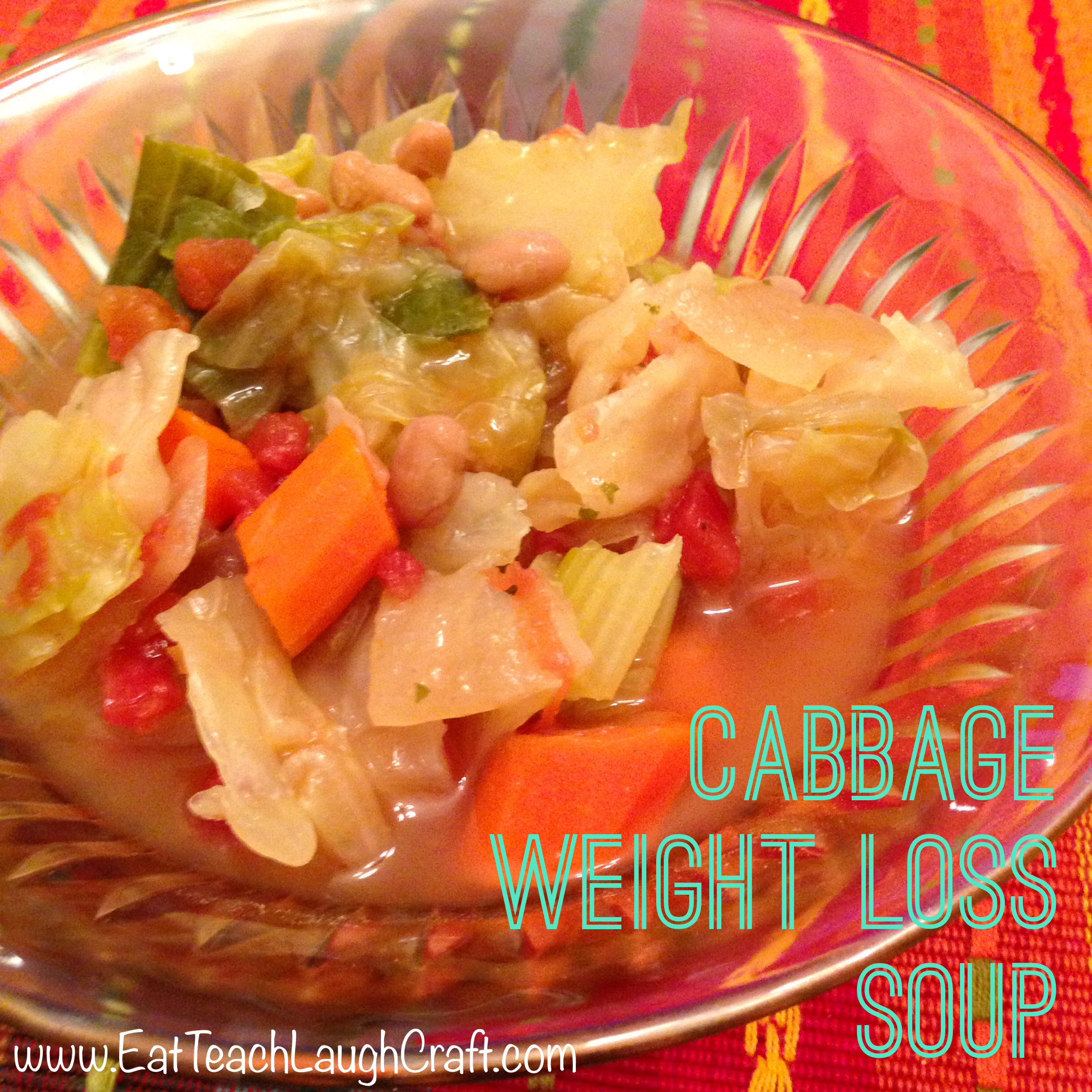 Weight Loss Soup Recipes
 Cabbage Weight Loss Soup Recipe Eat Teach Laugh Craft