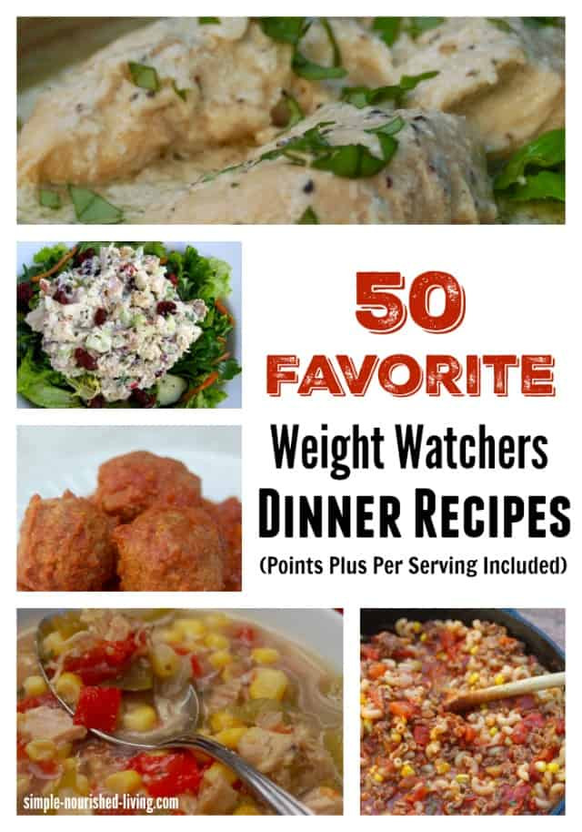 Weight Watchers Dinner Recipes
 50 Favorite Weight Watchers Dinner Recipes w Points Plus