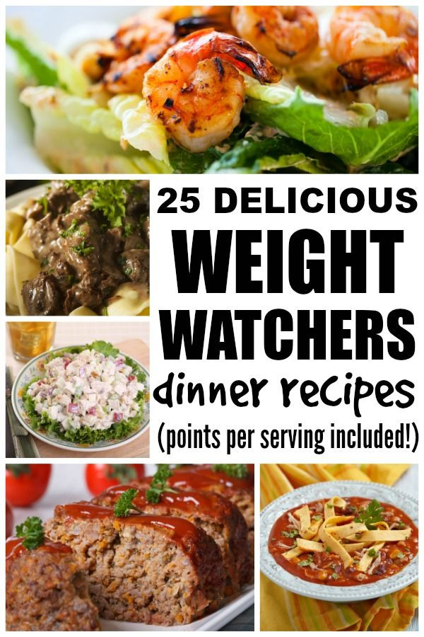 Weight Watchers Dinner Recipes
 25 Weight Watchers dinner recipes