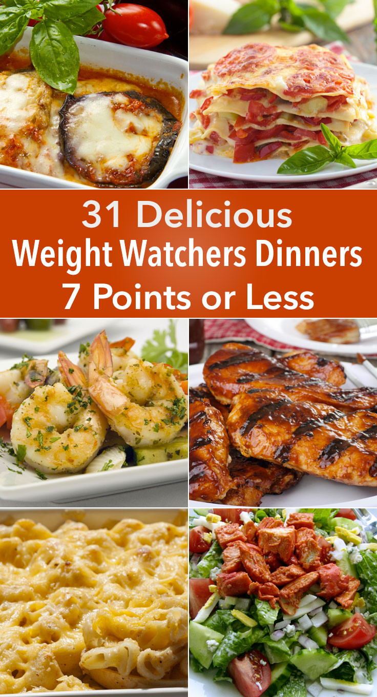 Weight Watchers Dinner Recipes
 31 Delicious Weight Watchers Dinners for 7 Points or Less