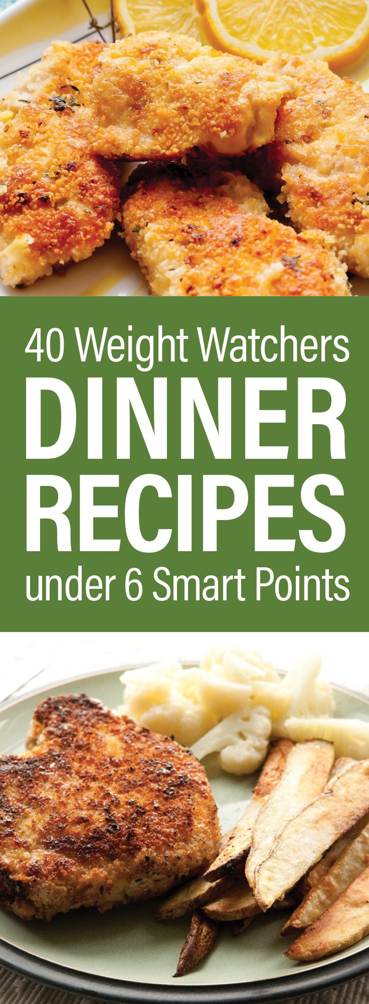 Weight Watchers Dinner Recipes
 40 Weight Watchers Dinner Recipes Under 6 SmartPoints