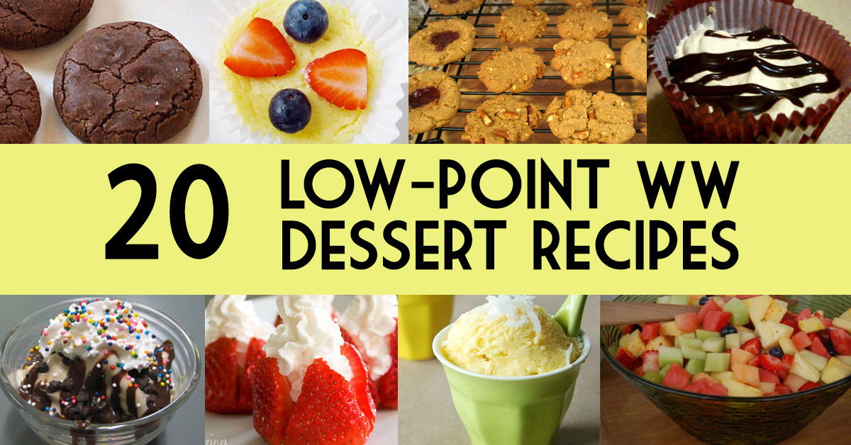 Weight Watchers Low Point Desserts
 20 Low Point Weight Watchers Dessert Recipes