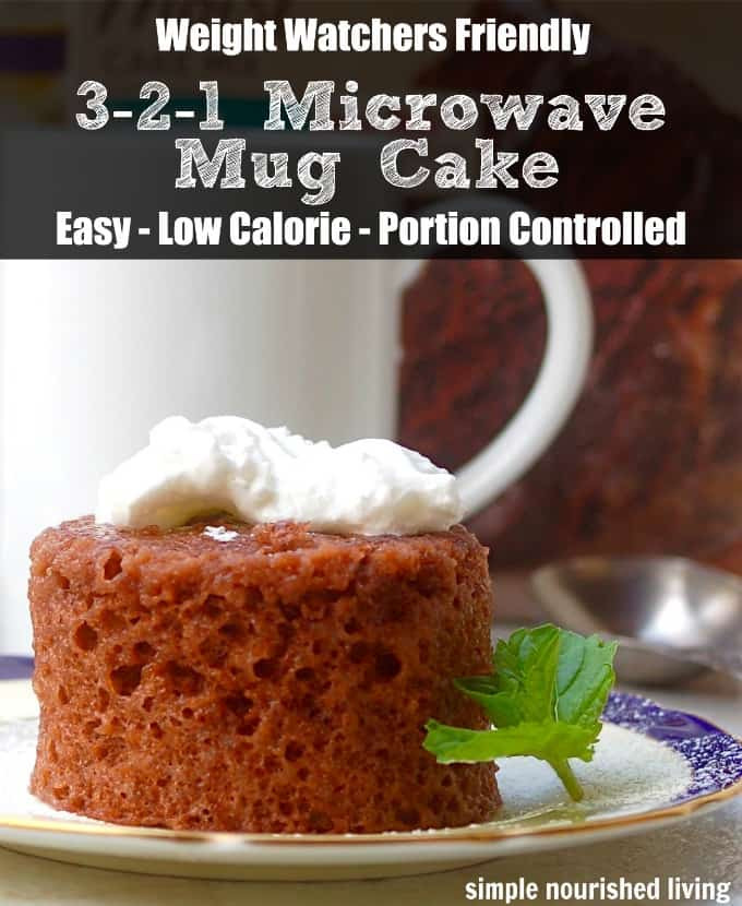 Weight Watchers Mug Cake
 Low Calorie 2 Ingre nt Microwave Mug Cake