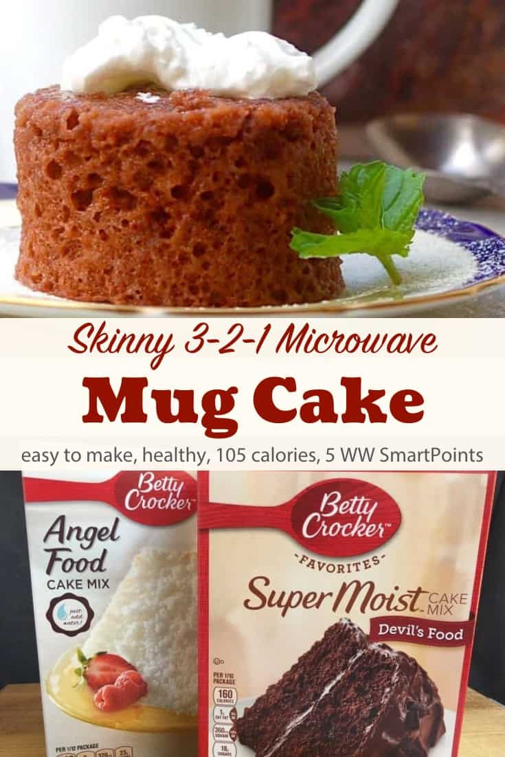 Weight Watchers Mug Cake
 Low Calorie 2 Ingre nt Microwave Mug Cake