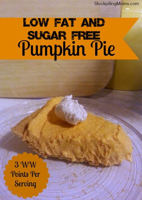 Weight Watchers Pumpkin Pie
 Pumpkin pie recipes Pumpkin pies and Recipes for