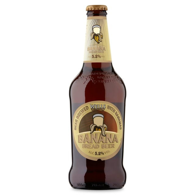 Wells Banana Bread Beer
 Morrisons Well s Banana Bread Beer Bottle 500ml Product