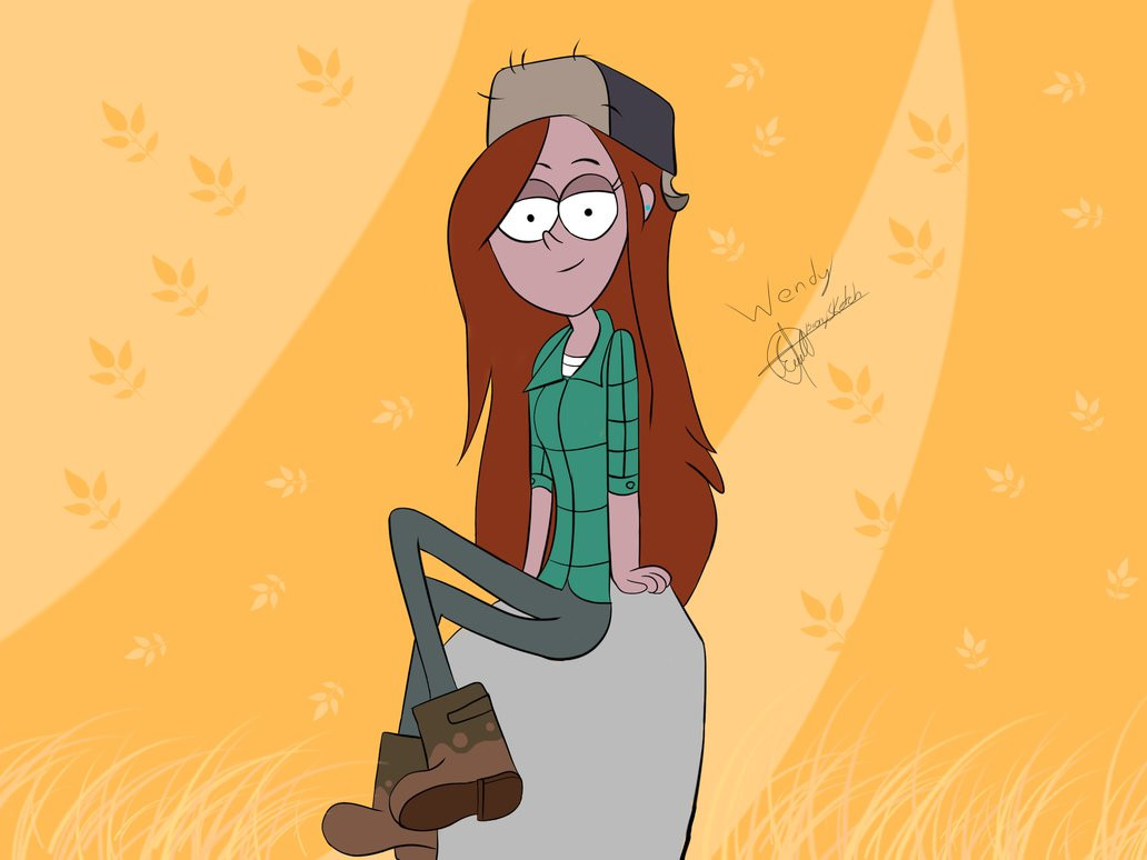 Wendy'S Dipping Sauces
 Wendy Gravity Falls digital by EnriqueCenturion on deviantART