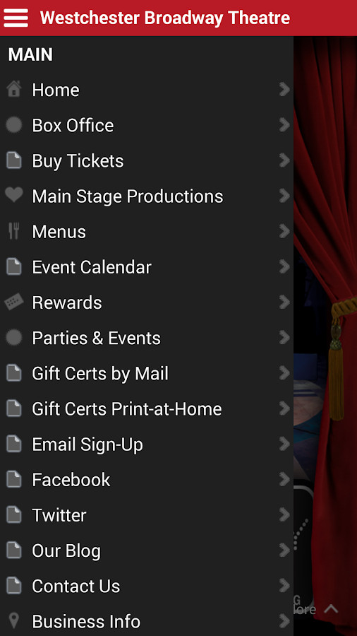 Westchester Dinner Theatre
 Westchester Broadway Theatre Android Apps on Google Play