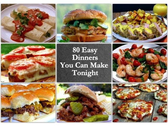 What Can I Make For Dinner Tonight
 17 Best images about Quick and Easy Dinner Ideas on